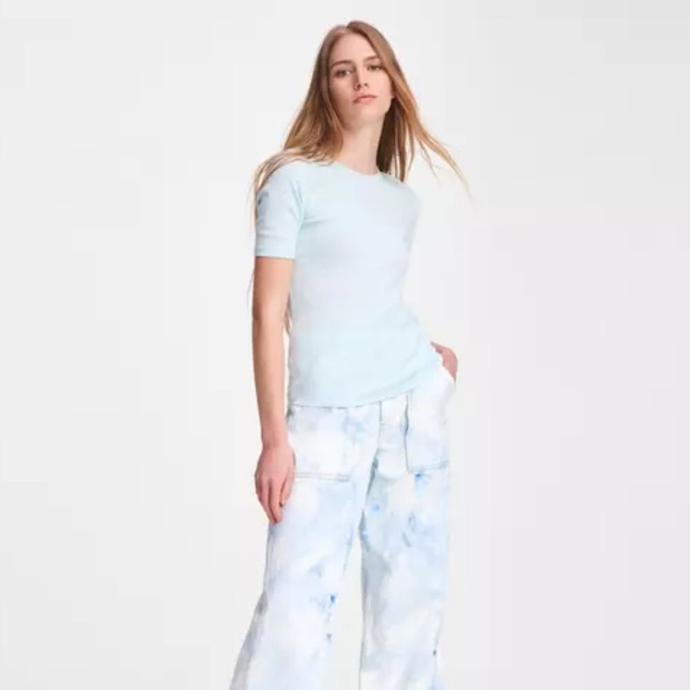 Rag & Bone The Rib Slim Tee - Picture 3 of 4